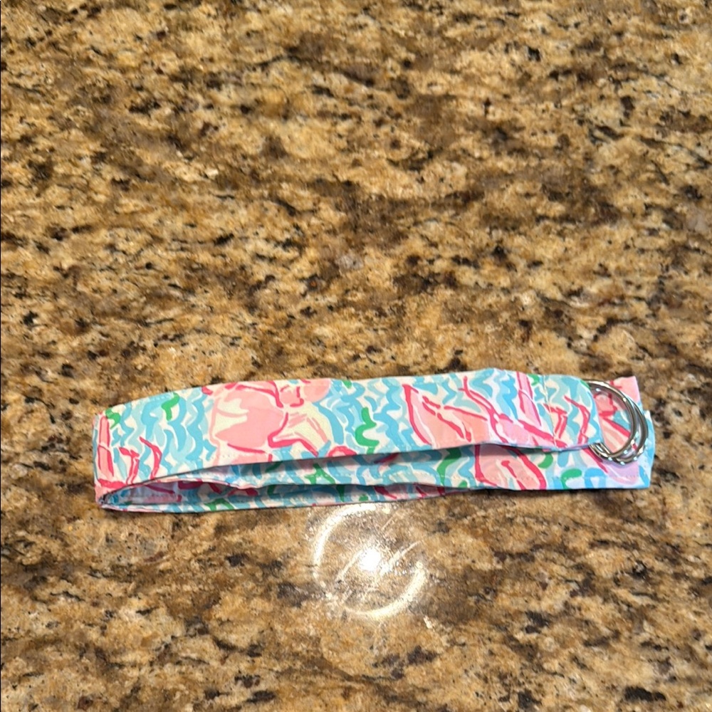 Lilly Pulitzer inspired “Lobstah Roll” belt 🦞🦞